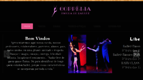 What Coppeliaescoladeballet.com.br website looked like in 2017 (6 years ago)