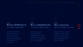 What Celeris.fr website looked like in 2017 (6 years ago)