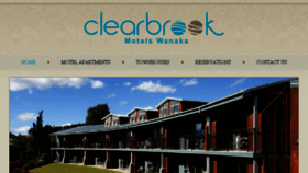 What Clearbrook.co.nz website looked like in 2017 (6 years ago)