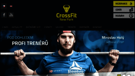 What Crossfitnp.cz website looked like in 2017 (6 years ago)