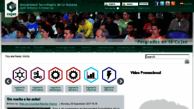 What Cujae.edu.cu website looked like in 2017 (8 years ago)