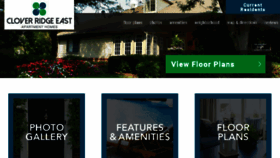 What Cloverridgeeastapartments.com website looked like in 2017 (6 years ago)