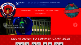 What Camp-america.com website looked like in 2017 (6 years ago)