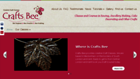 What Craftsbee.com website looked like in 2017 (6 years ago)