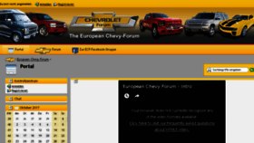 What Chevy-forum.eu website looked like in 2017 (6 years ago)