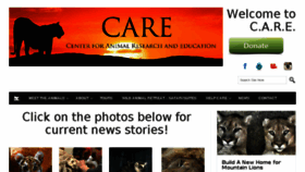 What Carerescuetexas.com website looked like in 2017 (6 years ago)