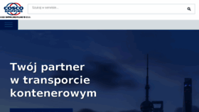 What Cosco.pl website looked like in 2017 (6 years ago)