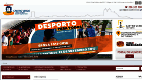What Cm-castroverde.pt website looked like in 2017 (6 years ago)