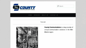 What Countycom.com website looked like in 2017 (6 years ago)