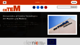 What Cetem.es website looked like in 2017 (6 years ago)