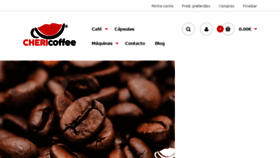What Chericoffee.com website looked like in 2017 (6 years ago)
