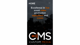 What Custommediaonline.com website looked like in 2017 (8 years ago)