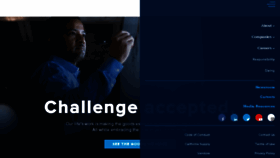 What Challengeaccepted.com website looked like in 2017 (6 years ago)
