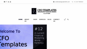 What Cfotemplates.com website looked like in 2017 (6 years ago)