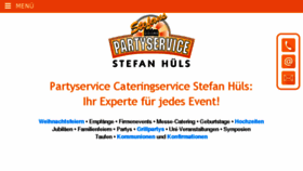 What Cateringservice-muenster.de website looked like in 2017 (6 years ago)