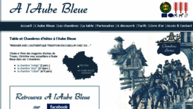 What Chambres-hotes-aube-bleue.fr website looked like in 2017 (6 years ago)