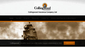 What Collingwood.eu.com website looked like in 2017 (6 years ago)