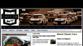 What Classiccarmag.net website looked like in 2017 (6 years ago)
