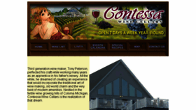 What Contessawinecellars.com website looked like in 2017 (6 years ago)
