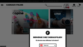 What Cadeauxfolies.be website looked like in 2017 (6 years ago)