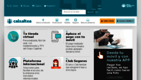 What Caixaltea.es website looked like in 2017 (6 years ago)