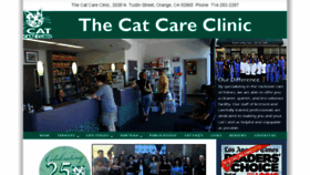 What Catcare.com website looked like in 2017 (6 years ago)
