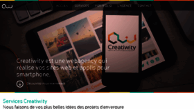 What Creatiwity.net website looked like in 2017 (6 years ago)