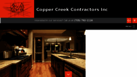 What Coppercreekcontractors.net website looked like in 2017 (6 years ago)