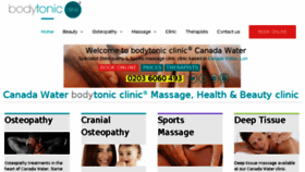 What Canadawaterosteopathy.co.uk website looked like in 2017 (6 years ago)