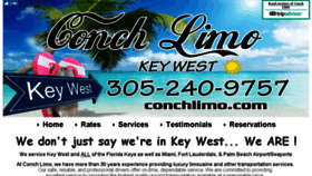 What Conchlimo.com website looked like in 2017 (6 years ago)