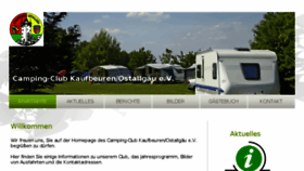 What Camping-club-kf.de website looked like in 2017 (6 years ago)