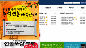 What Camelcorp.co.kr website looked like in 2017 (6 years ago)