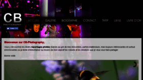 What Cbphotography.be website looked like in 2017 (8 years ago)