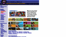 What Coolclips.com website looked like in 2017 (6 years ago)