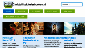 What Christelijkekinderboeken.nl website looked like in 2017 (6 years ago)