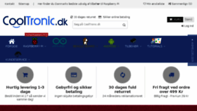 What Cooltronic.dk website looked like in 2017 (6 years ago)