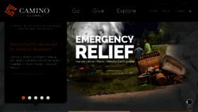 What Caminoglobal.org website looked like in 2017 (8 years ago)