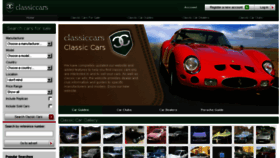 What Classiccars.co.uk website looked like in 2017 (6 years ago)