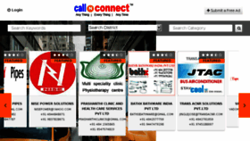 What Callnconnect.com website looked like in 2017 (6 years ago)