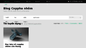 What Coffanhom.com website looked like in 2017 (6 years ago)