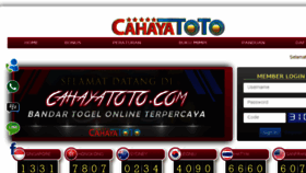 What Cahayatoto.com website looked like in 2017 (6 years ago)