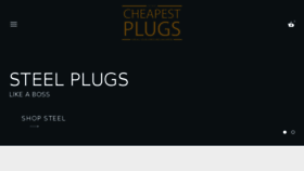 What Cheapestplugs.com website looked like in 2017 (6 years ago)