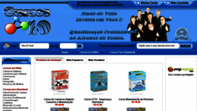 What Cursos10.com.br website looked like in 2017 (6 years ago)