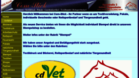 What Com-stick.de website looked like in 2017 (6 years ago)