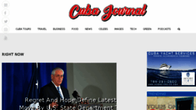 What Cubajournal.com website looked like in 2017 (6 years ago)
