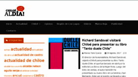 What Chiloealdia.cl website looked like in 2017 (6 years ago)