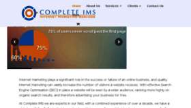 What Completeims.co.za website looked like in 2017 (8 years ago)