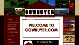 What Cowbuyer.com website looked like in 2017 (6 years ago)