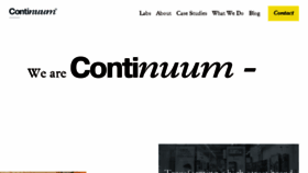 What Continuum.ie website looked like in 2017 (6 years ago)