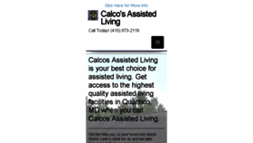 What Calcosassistedlivingmd.com website looked like in 2017 (6 years ago)
